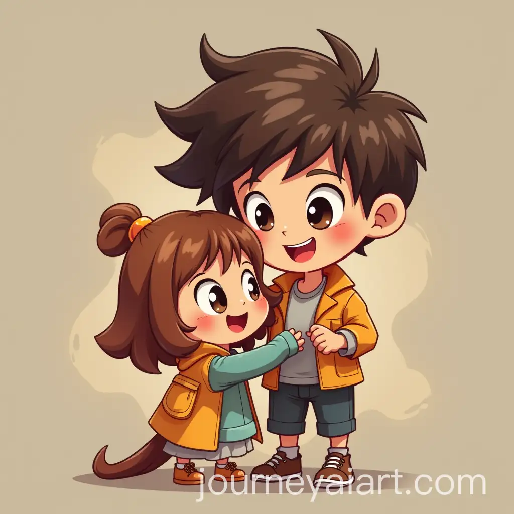 Adorable-Young-Boy-and-Girl-in-Playful-Setting