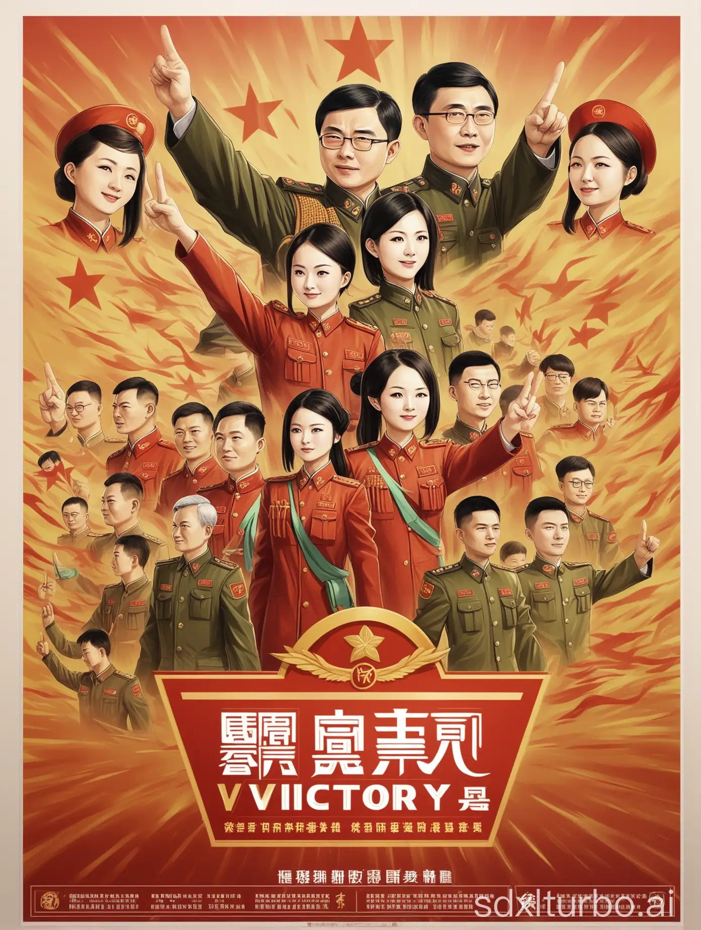 Chengdu AG victory poster