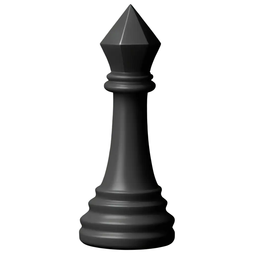 HighQuality-PNG-Image-Black-Chess-Piece-Inside-a-Black-Triangle