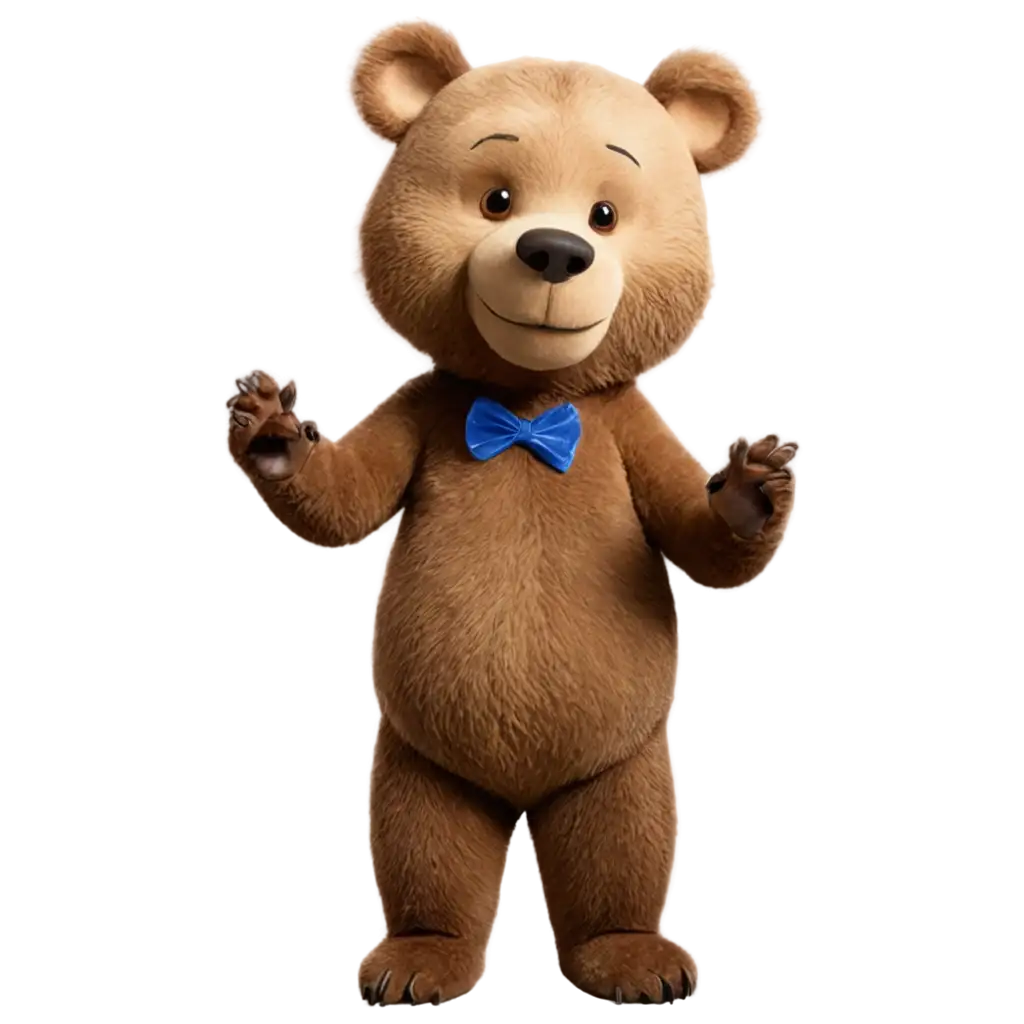 HighFidelity-Photorealistic-PNG-Image-of-a-SideFacing-Teddy-Bear-for-Versatile-Use