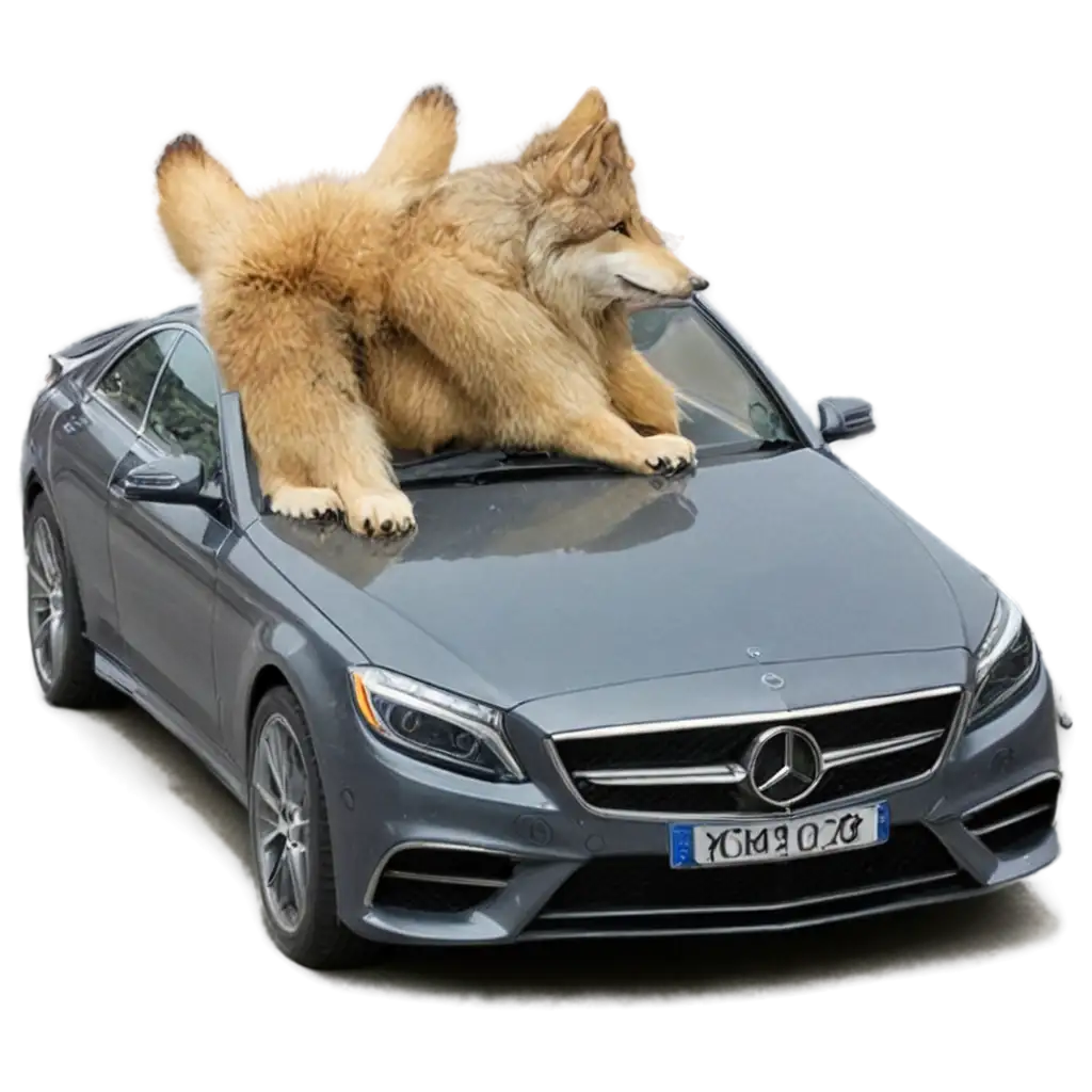 Fur-Mercedes-and-Wolf-PNG-Image-HighQuality-and-Versatile-Digital-Art-for-Various-Uses