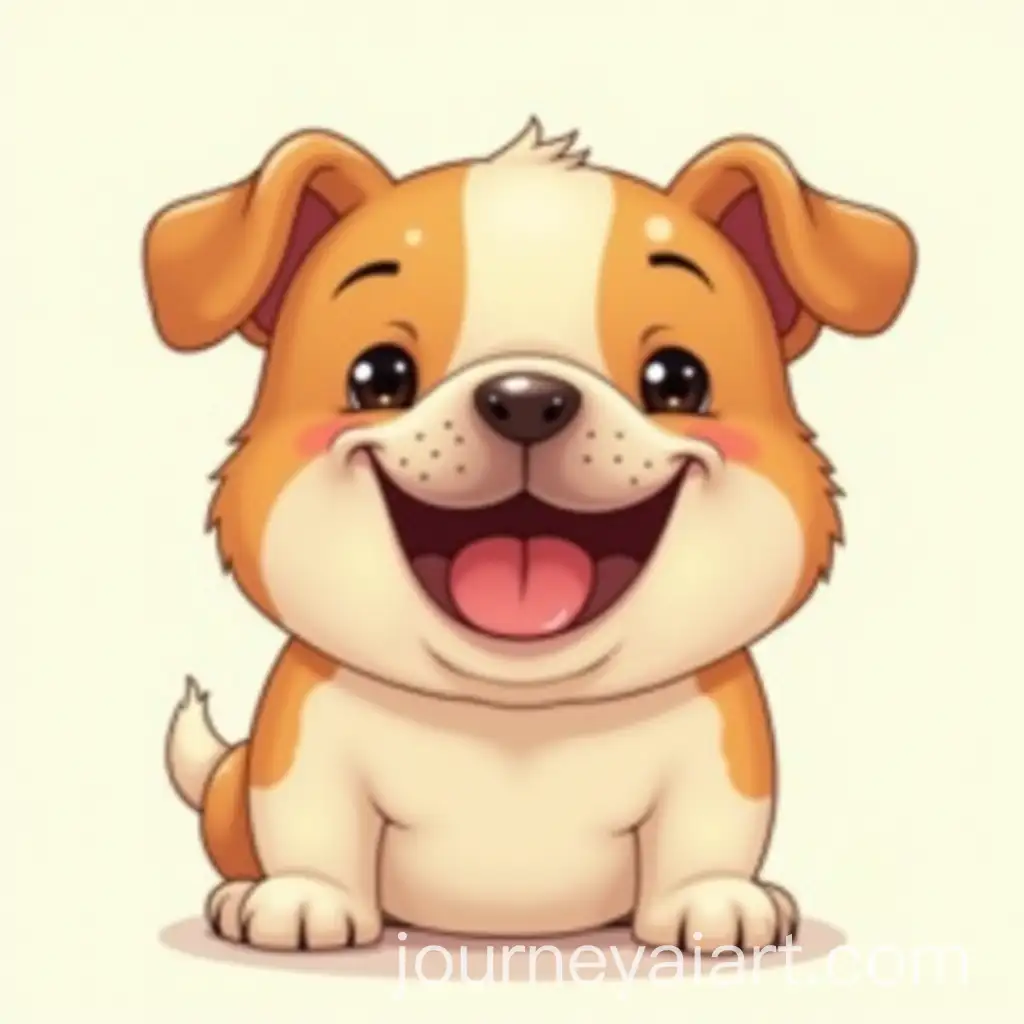 Cheerful-Baby-Bulldog-Head-in-Cartoon-Style-Illustration