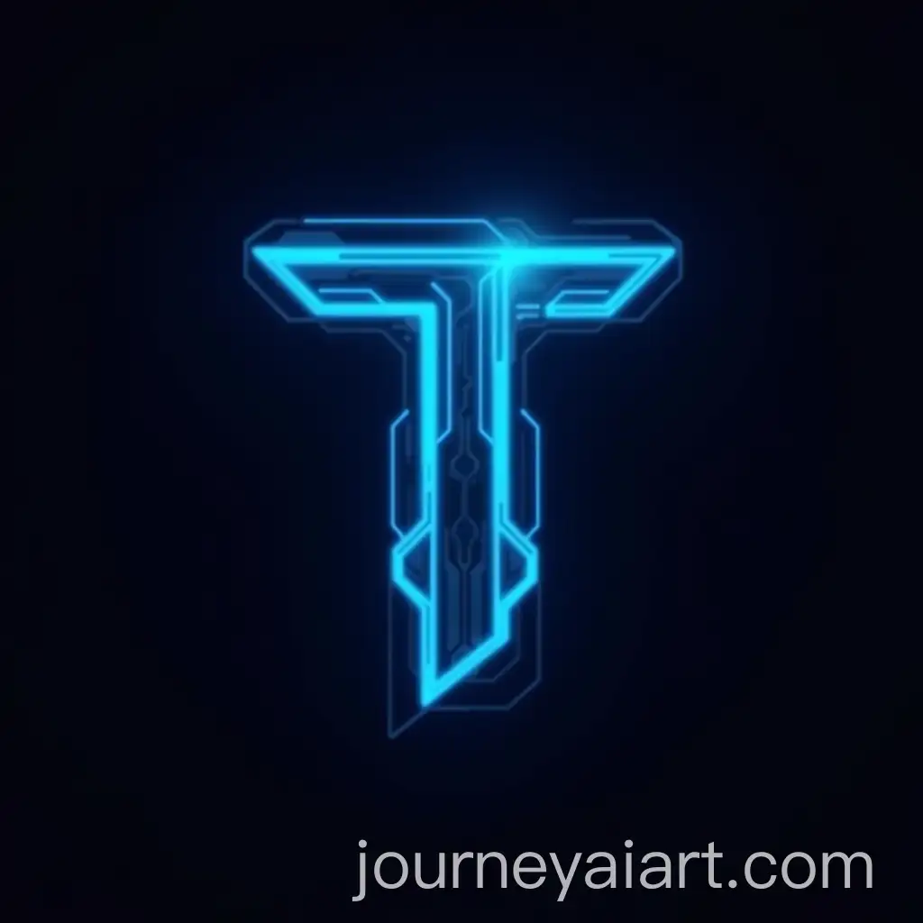 Futuristic-T-Logo-Design-for-Technology-Startup-with-Digital-Circuit-Lines