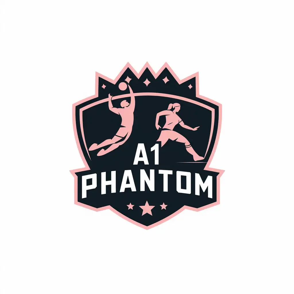 LOGO-Design-for-A1-Phantom-Dynamic-Sports-Energy-with-Pink-and-Black