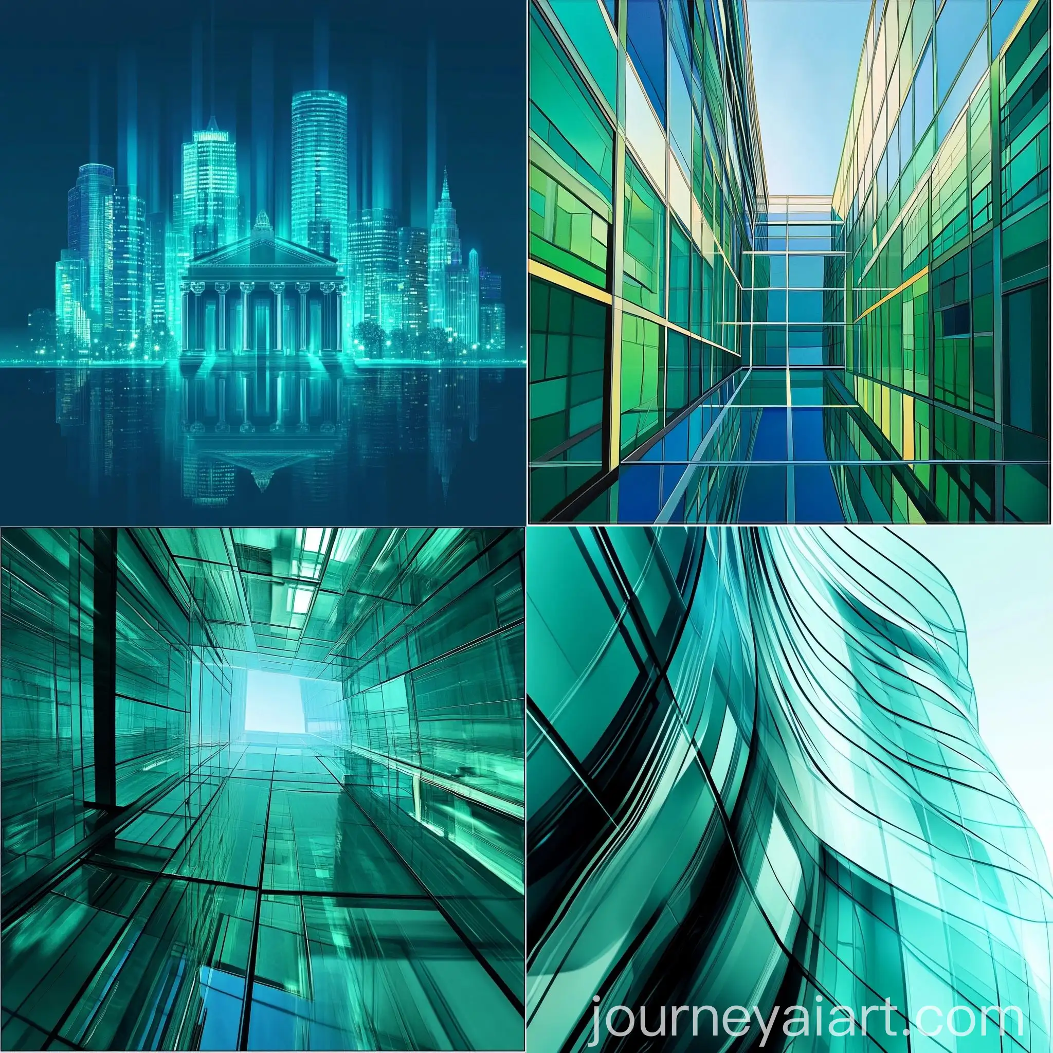 Business-and-Financial-Bank-in-BlueGreen-Colors