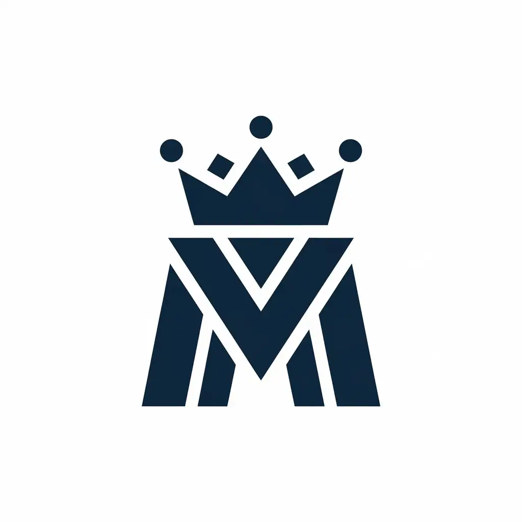 LOGO-Design-for-Letter-M-with-Crown-Elegant-Vector-Design-with-Clear-Background