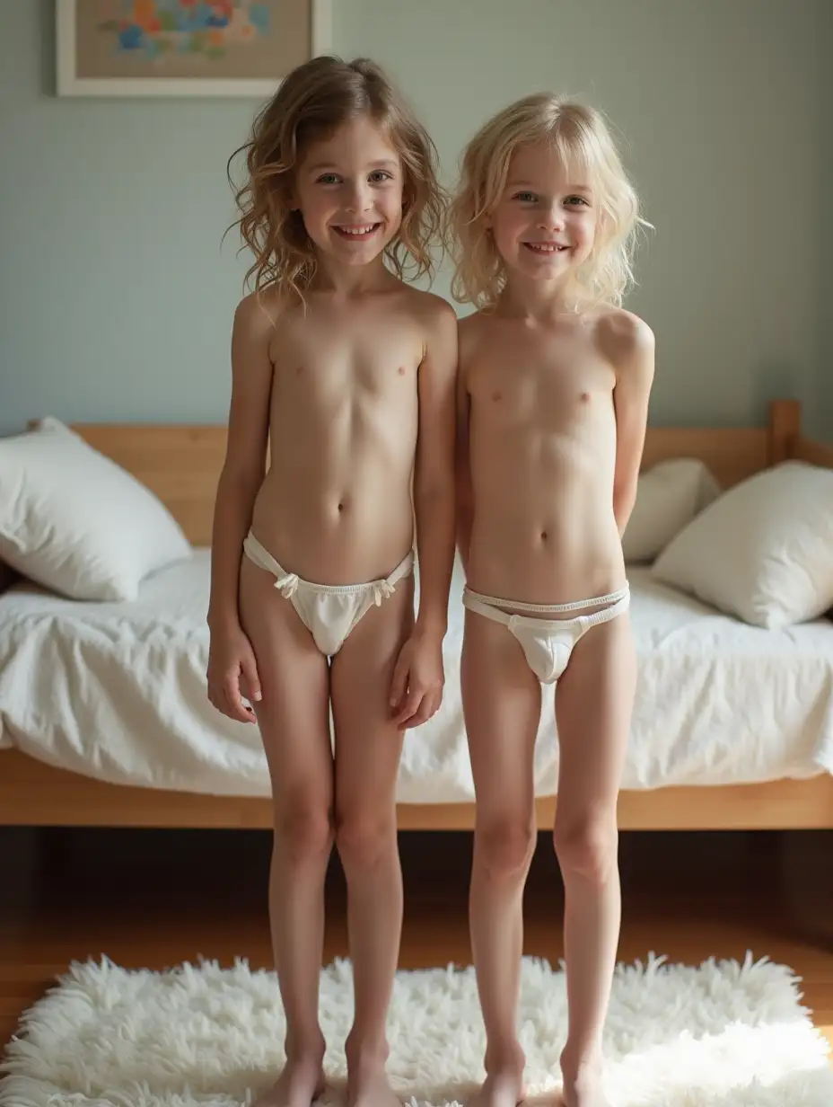 Two-Skinny-Girls-Posing-in-Playroom-with-Shiny-Skin-and-Playful-Laughter