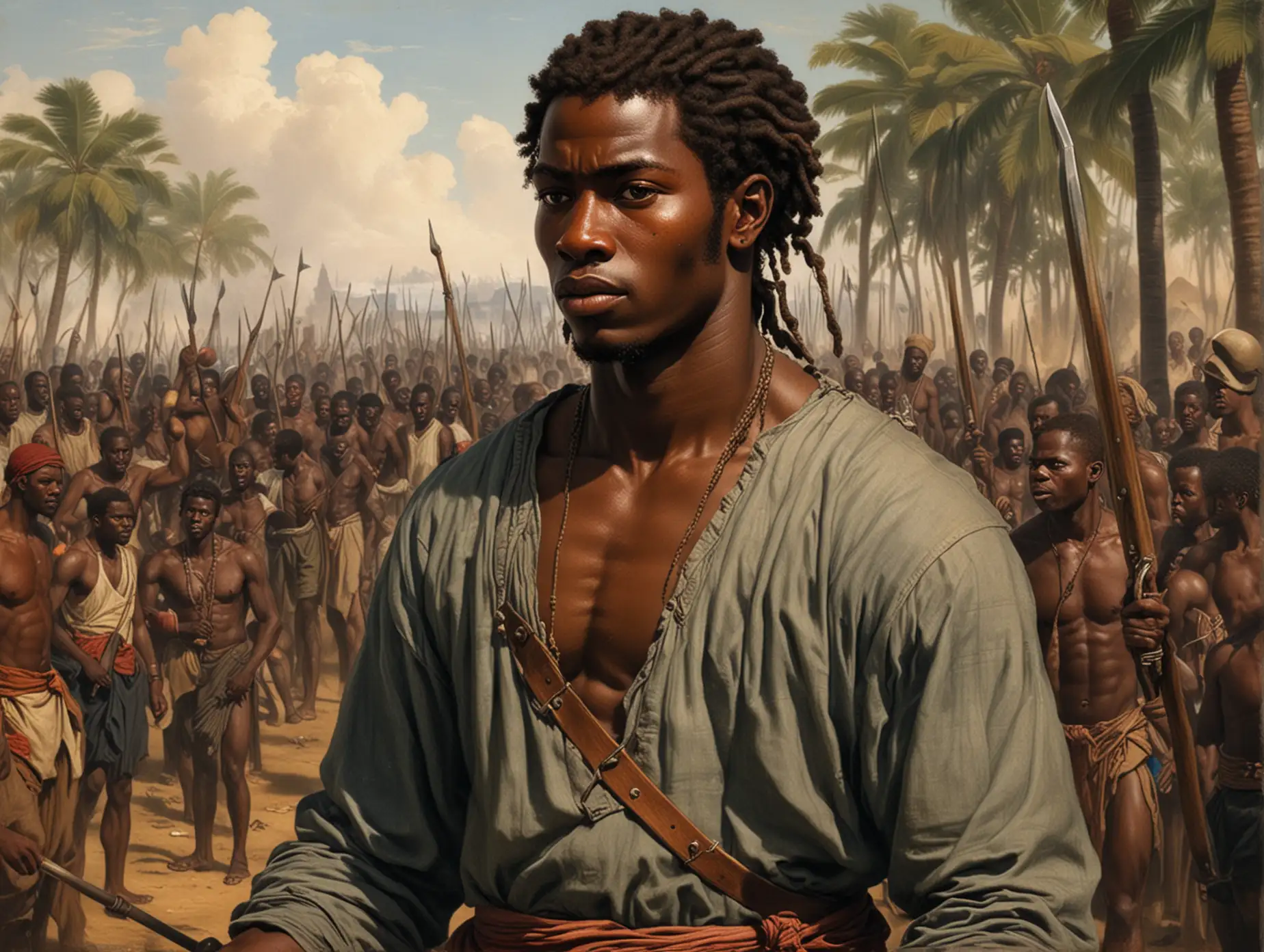 African Slave Rebellion in America 1526