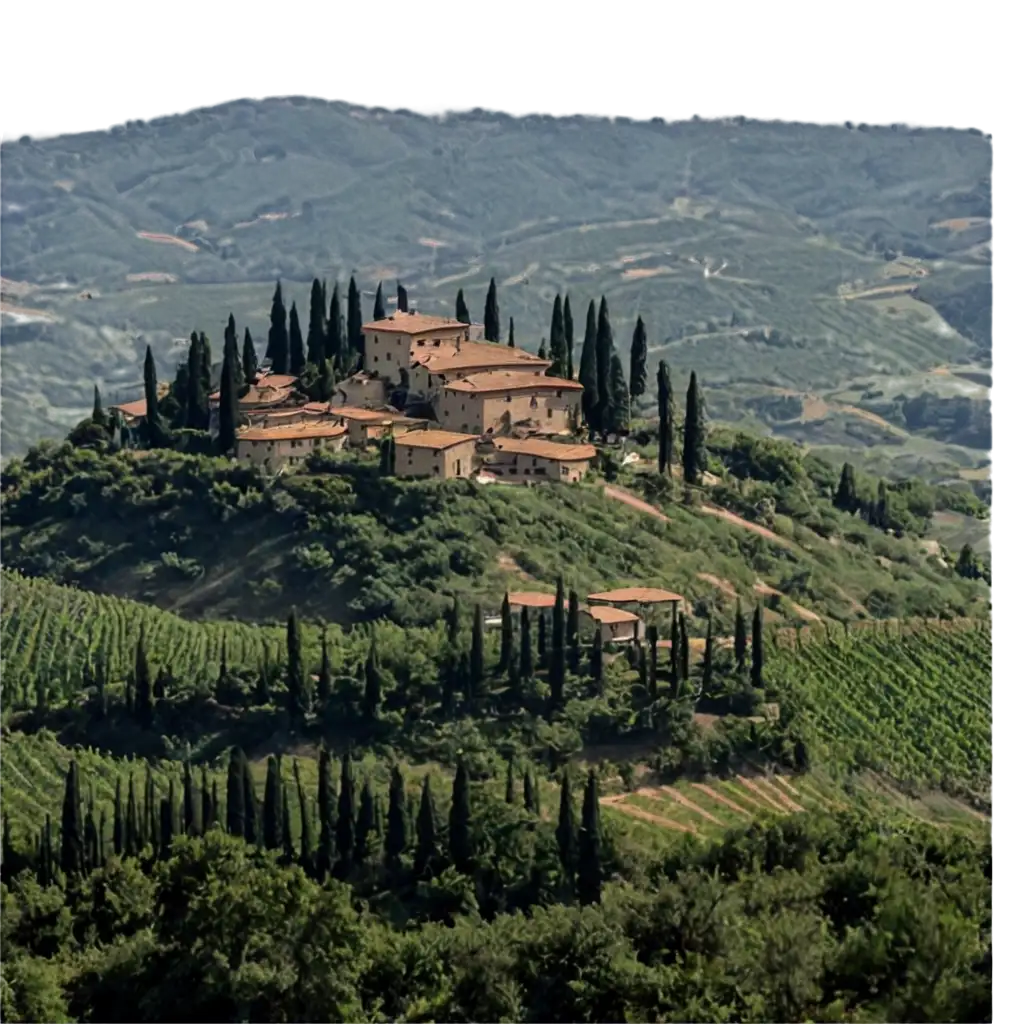 PNG-Image-of-the-Chianti-Hills-in-Tuscany-Capturing-the-Essence-of-Rural-Tranquility