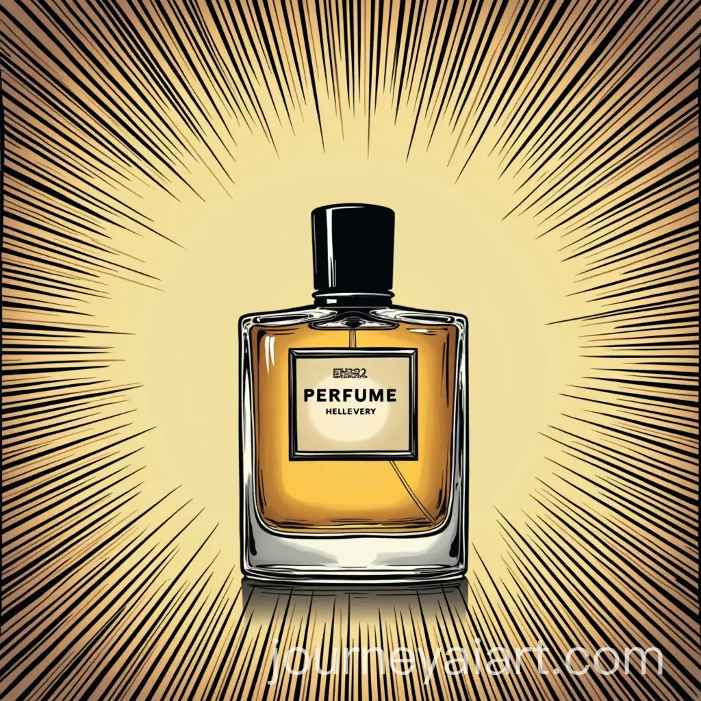 Classic-Comic-Panel-with-PERFUME-Inscription-in-Retro-Style