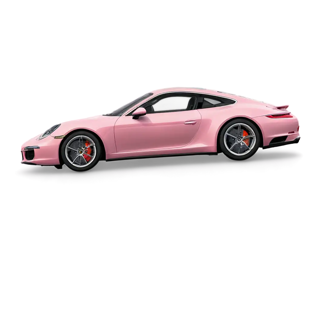 Stunning-Light-Pink-Porsche-911-PNG-Image-for-Creative-Use