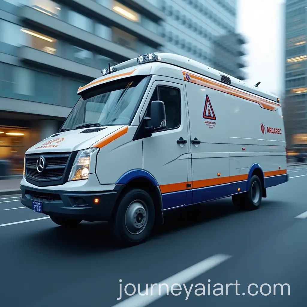 Armored-Cash-Transport-Vehicle-in-Urban-Motion