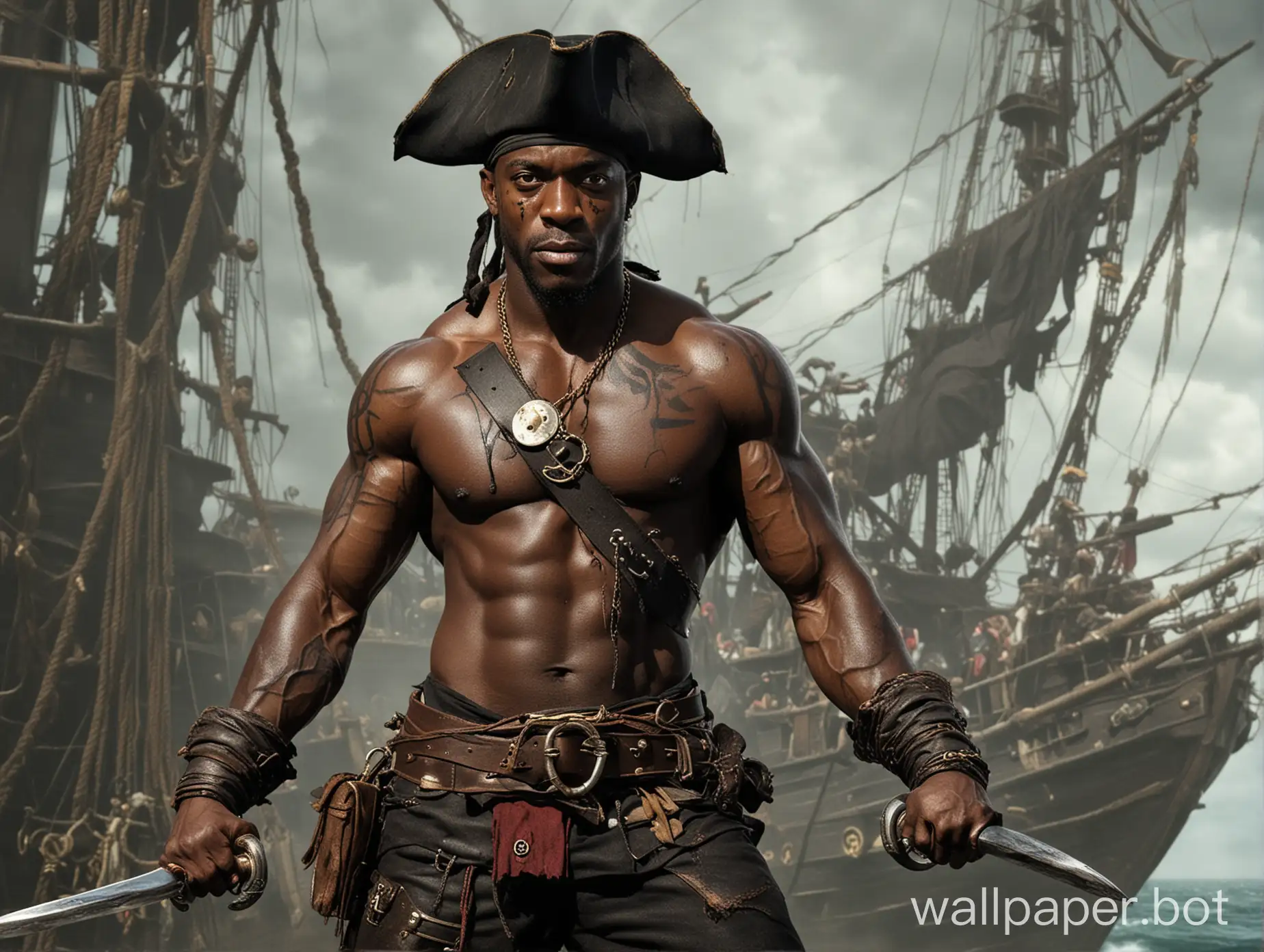 black man jacked pirate