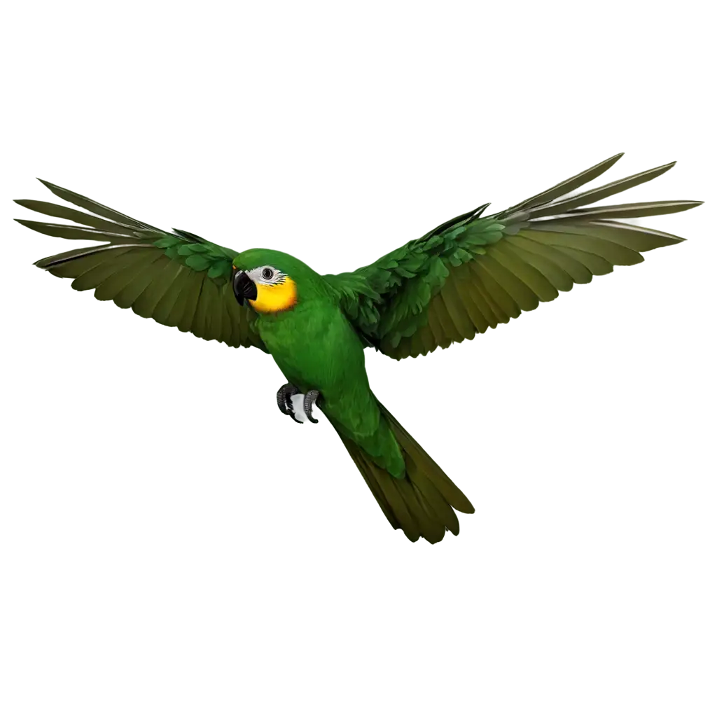 Flying parrot