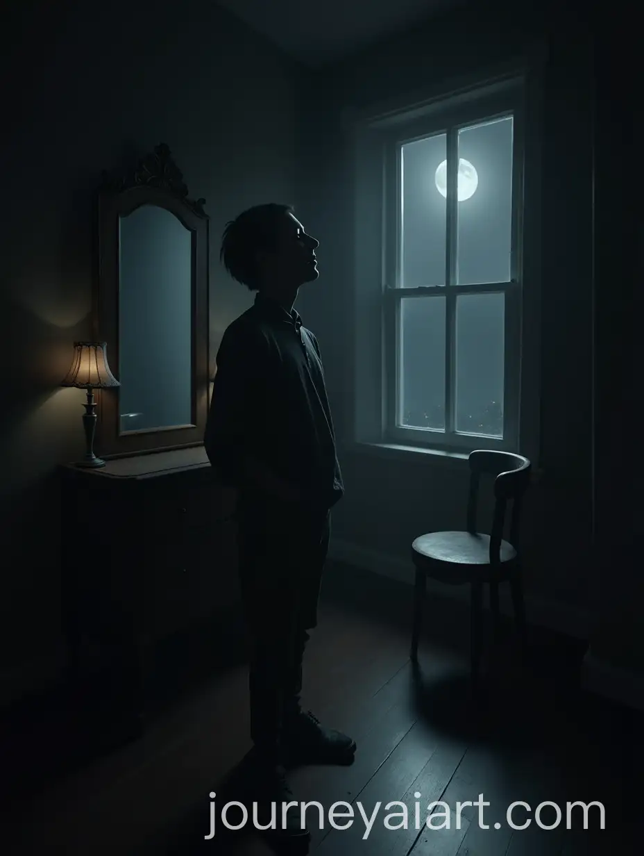 Startled-Shadow-in-Moonlit-Room-with-Chair-and-Mirror