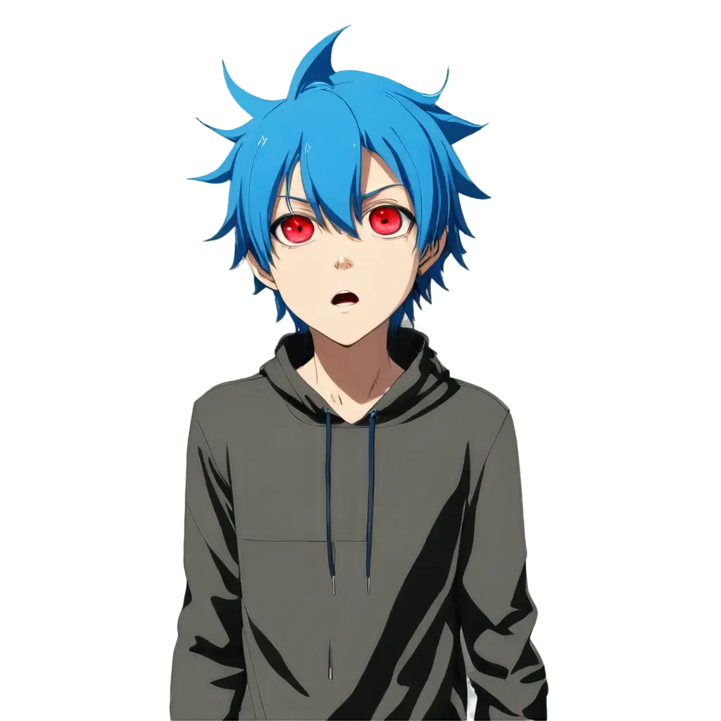 Blue-Haired-Boy-with-Red-Eyes-and-Open-Mouth-Anime-PNG-HighQuality-Transparent-Image-for-Digital-Art