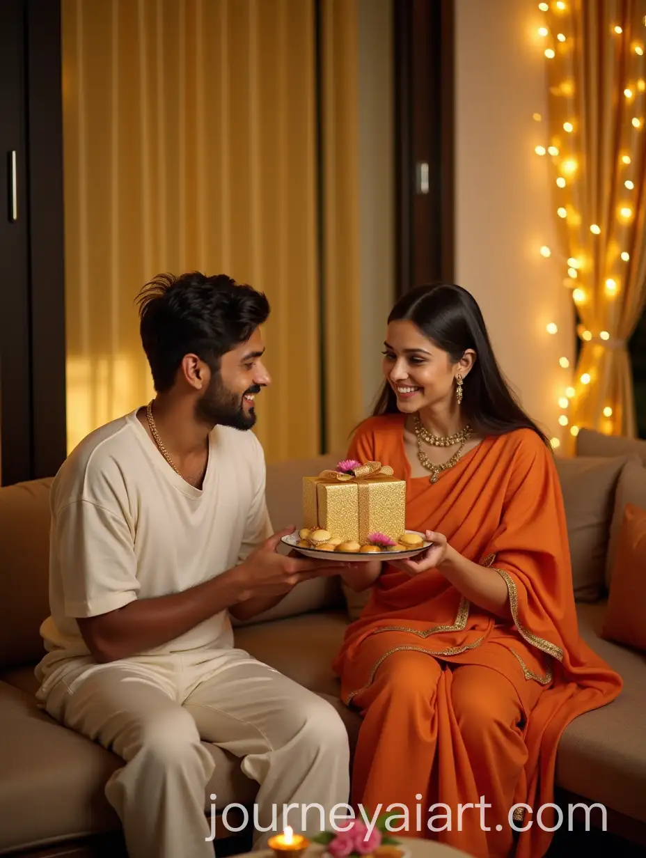 Siblings-Celebrating-Bhai-Dooj-on-a-Cozy-Balcony