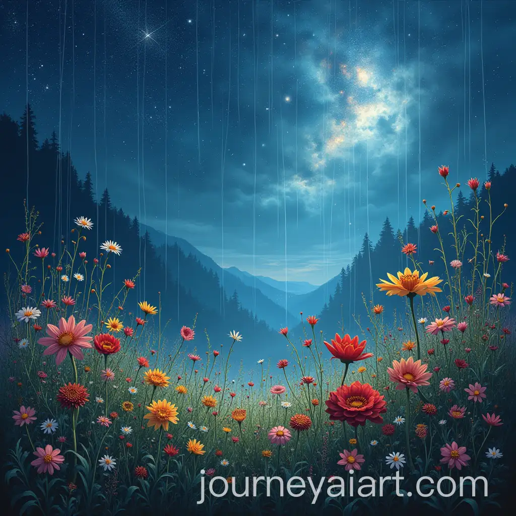 Celestial-Shower-of-Stars-and-Flowers