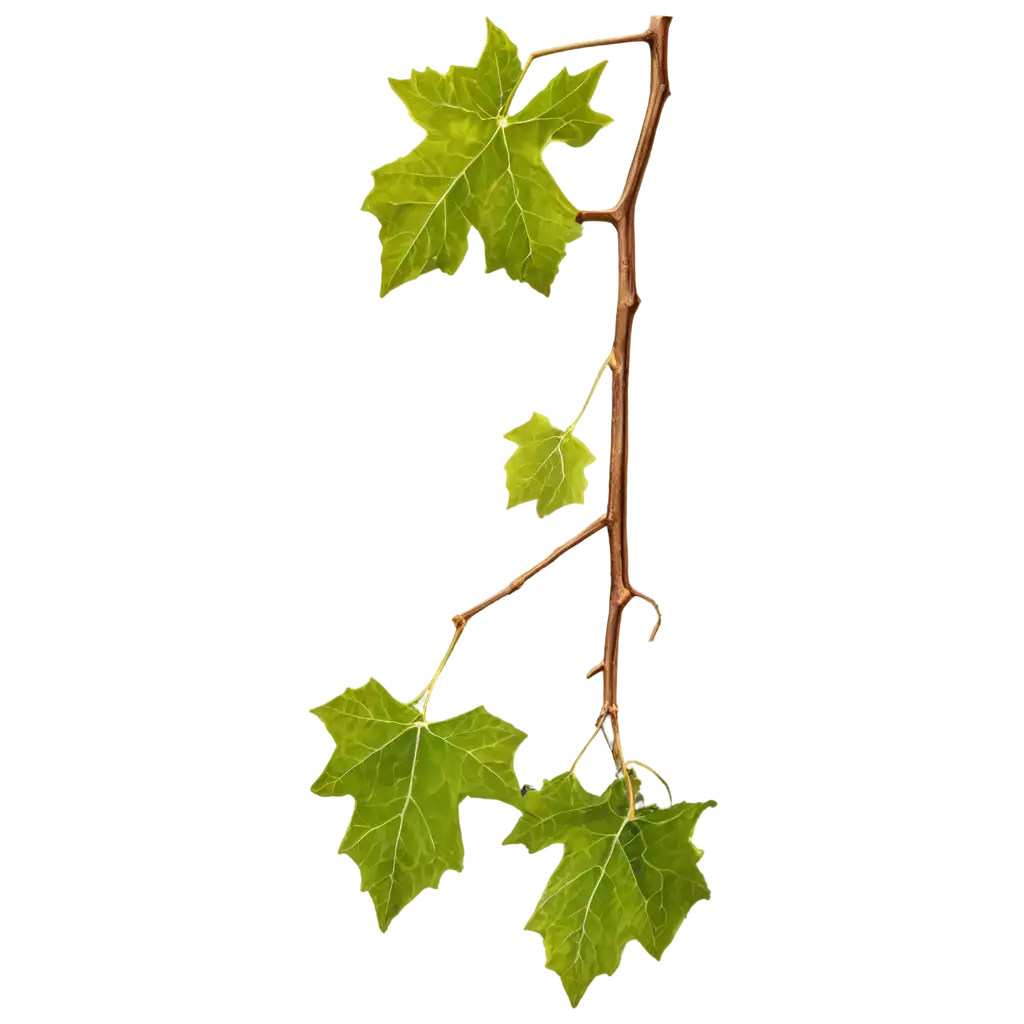 Realistic-Photo-of-a-Grape-Vine-in-PNG-Format-HighQuality-Image-for-Clear-Visual-Appeal