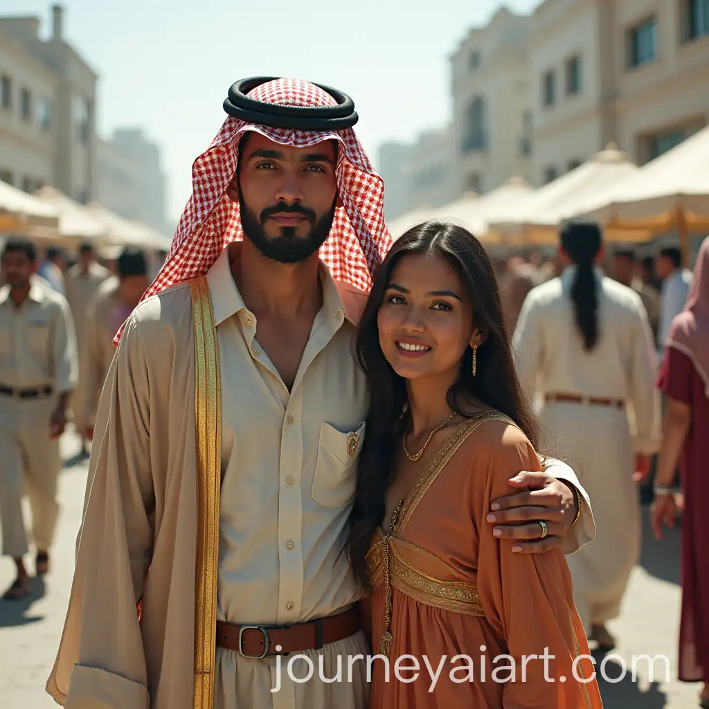 Saudi-Man-Celebrating-Ramadan-with-Traditional-Attire-and-Cultural-Elements