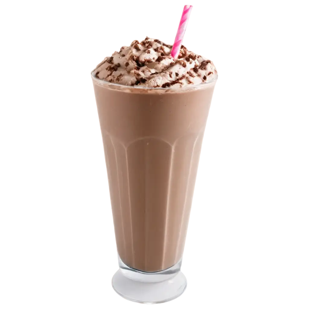 Chocolaty-Milkshake-PNG-Image-Perfect-for-Delicious-and-HighQuality-Designs