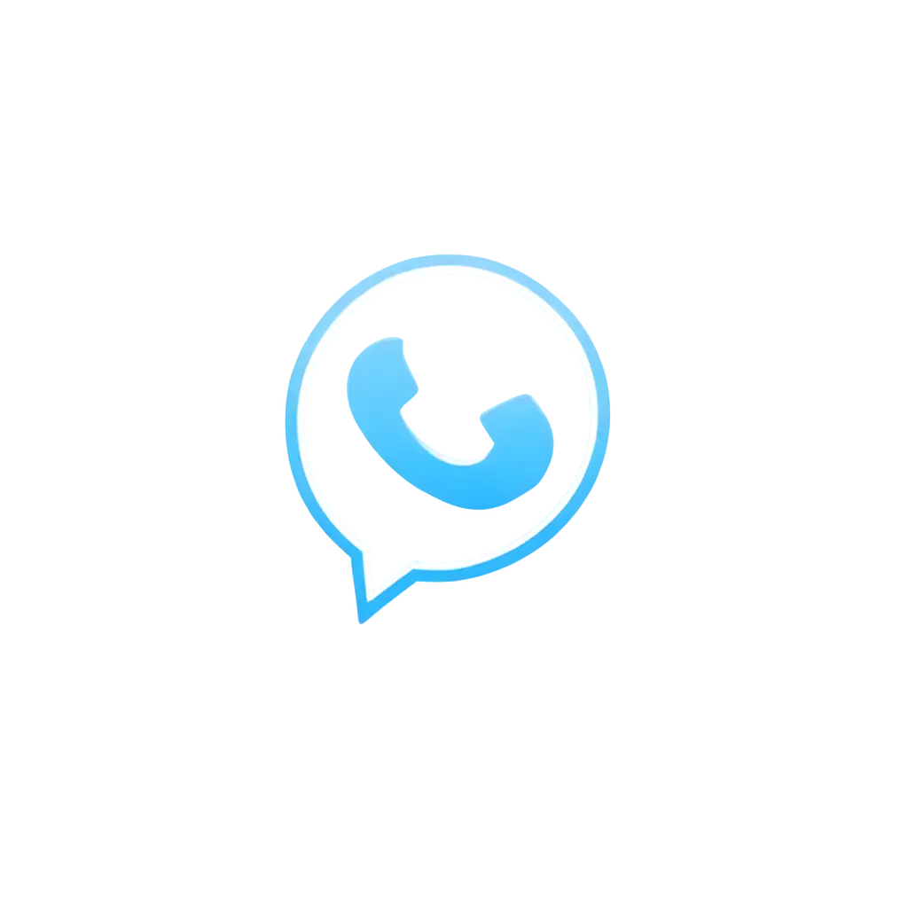 Whatsapp-Symbol-Blue-Color-PNG-Image-for-Digital-and-Graphic-Use