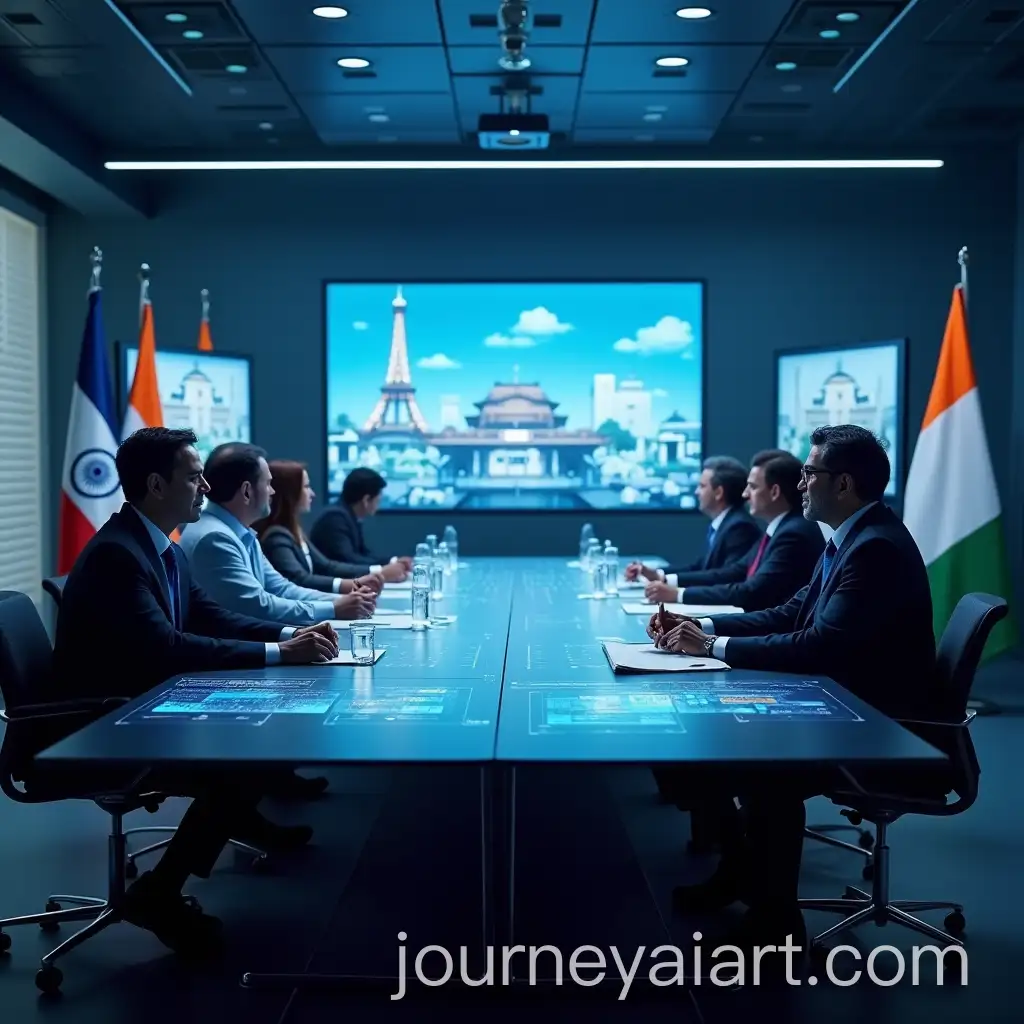 Indian-and-French-Officials-Discussing-AI-Governance-at-HighTech-Roundtable