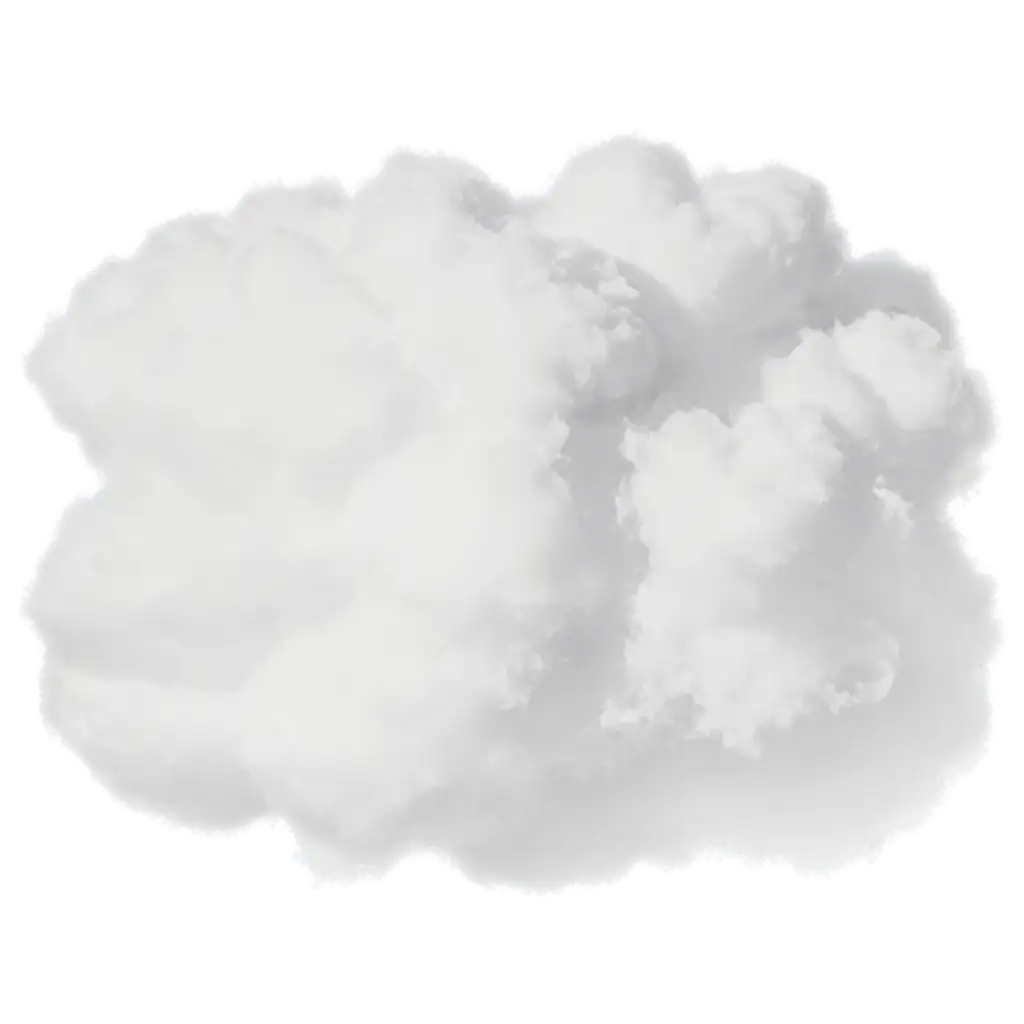 puffy white cloud