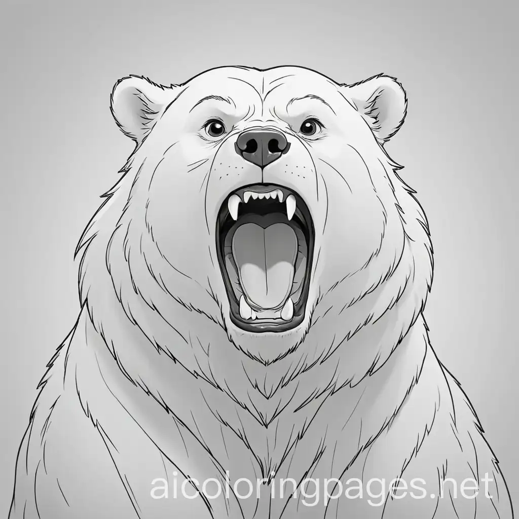 Roaring-Bear-Coloring-Page-for-Kids