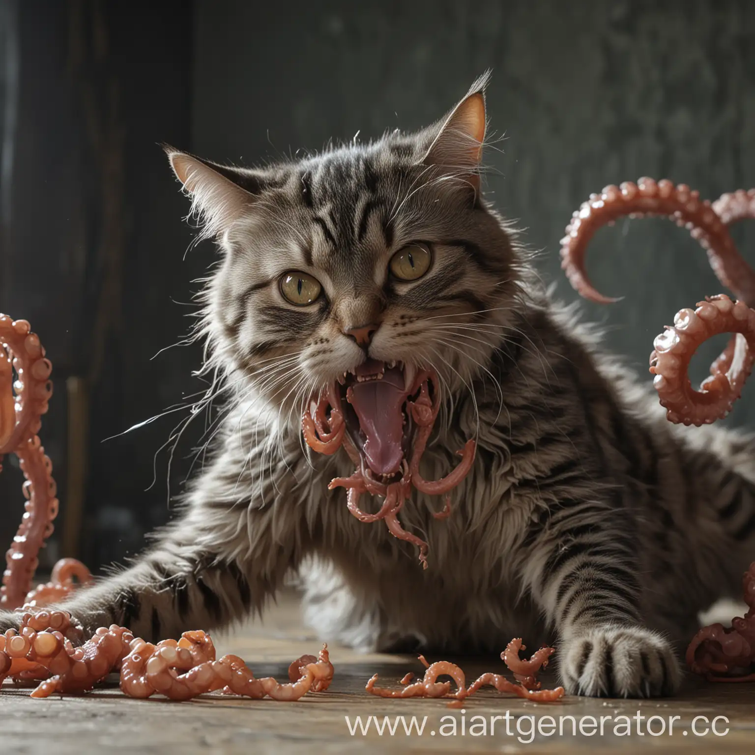 Cat-Mutation-into-Tentacled-Monster-4K-Resolution