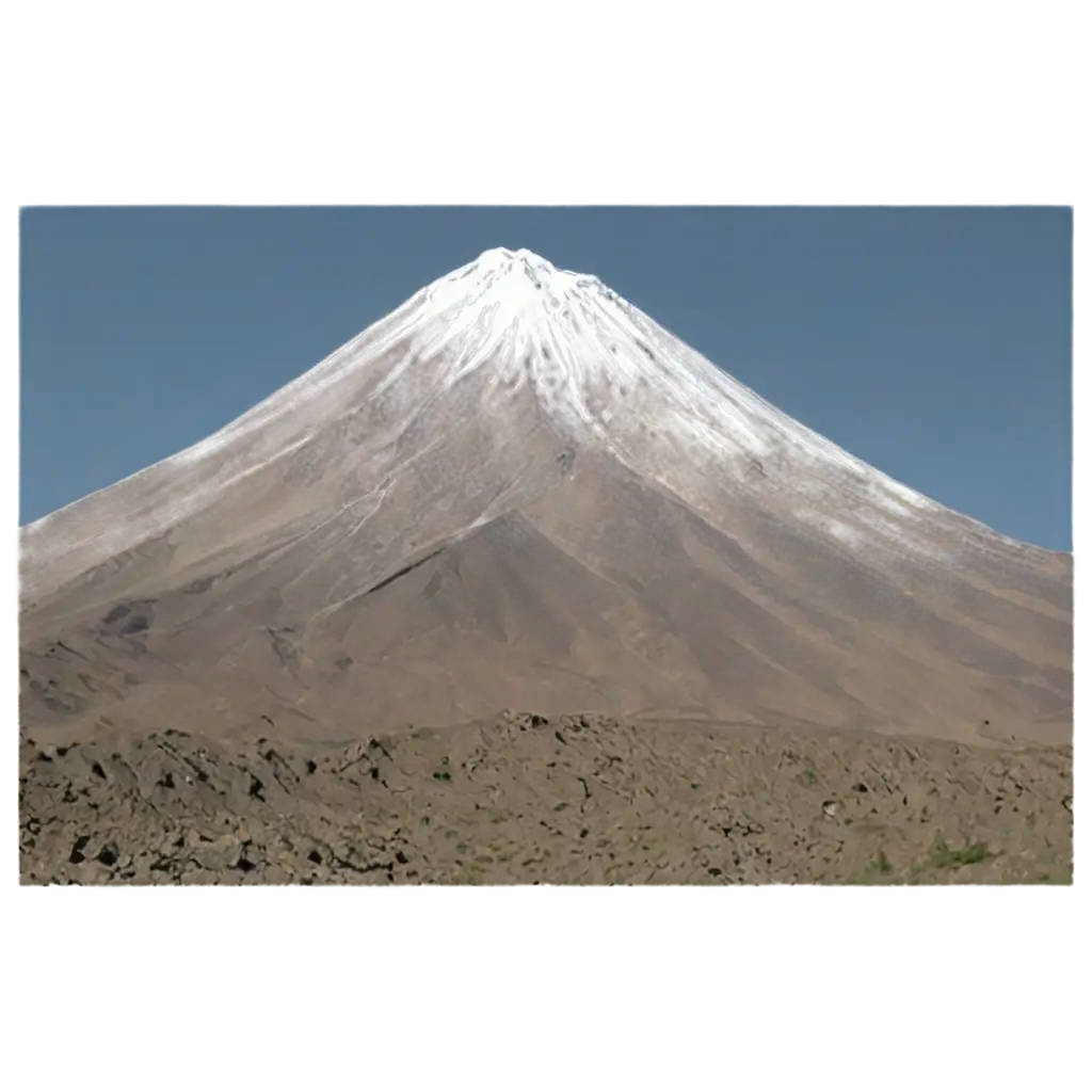 Mount-Damavand-PNG-Image-A-Stunning-HighResolution-Illustration-for-Visual-Projects