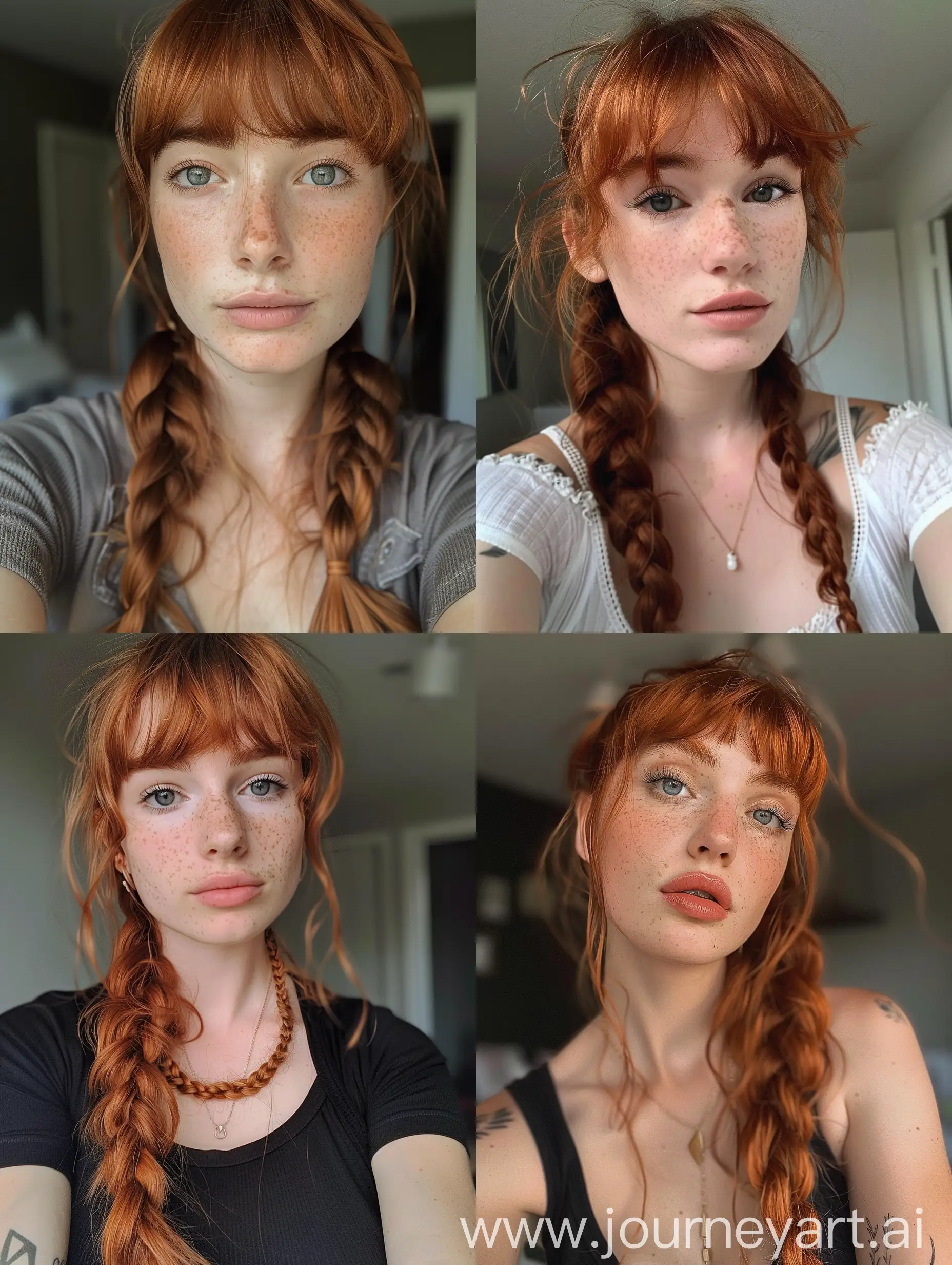 Natural-Redhead-Girl-with-Braided-Hair-in-Instagram-Selfie