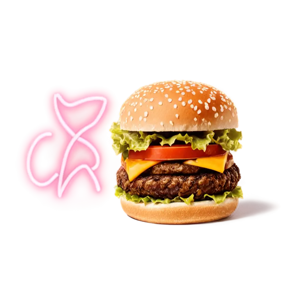 Hamburger-with-Claufit-Letters-PNG-Image-for-Creative-Projects