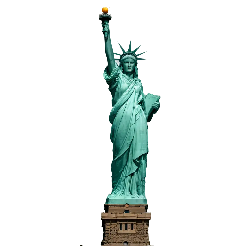 Stunning-PNG-Image-of-the-Statue-of-Liberty-Capturing-Iconic-American-Symbolism