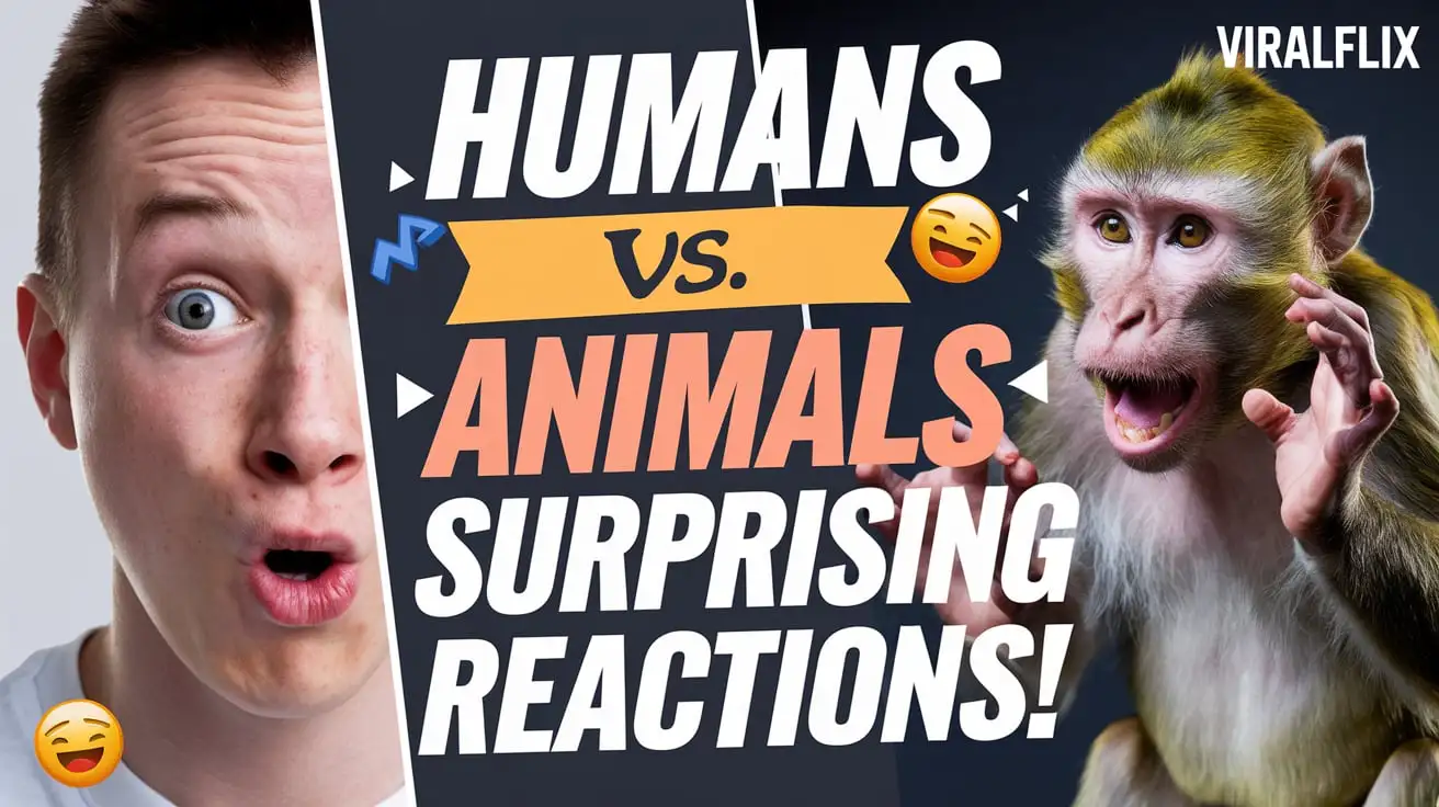 Humans vs Animals Surprising Reactions