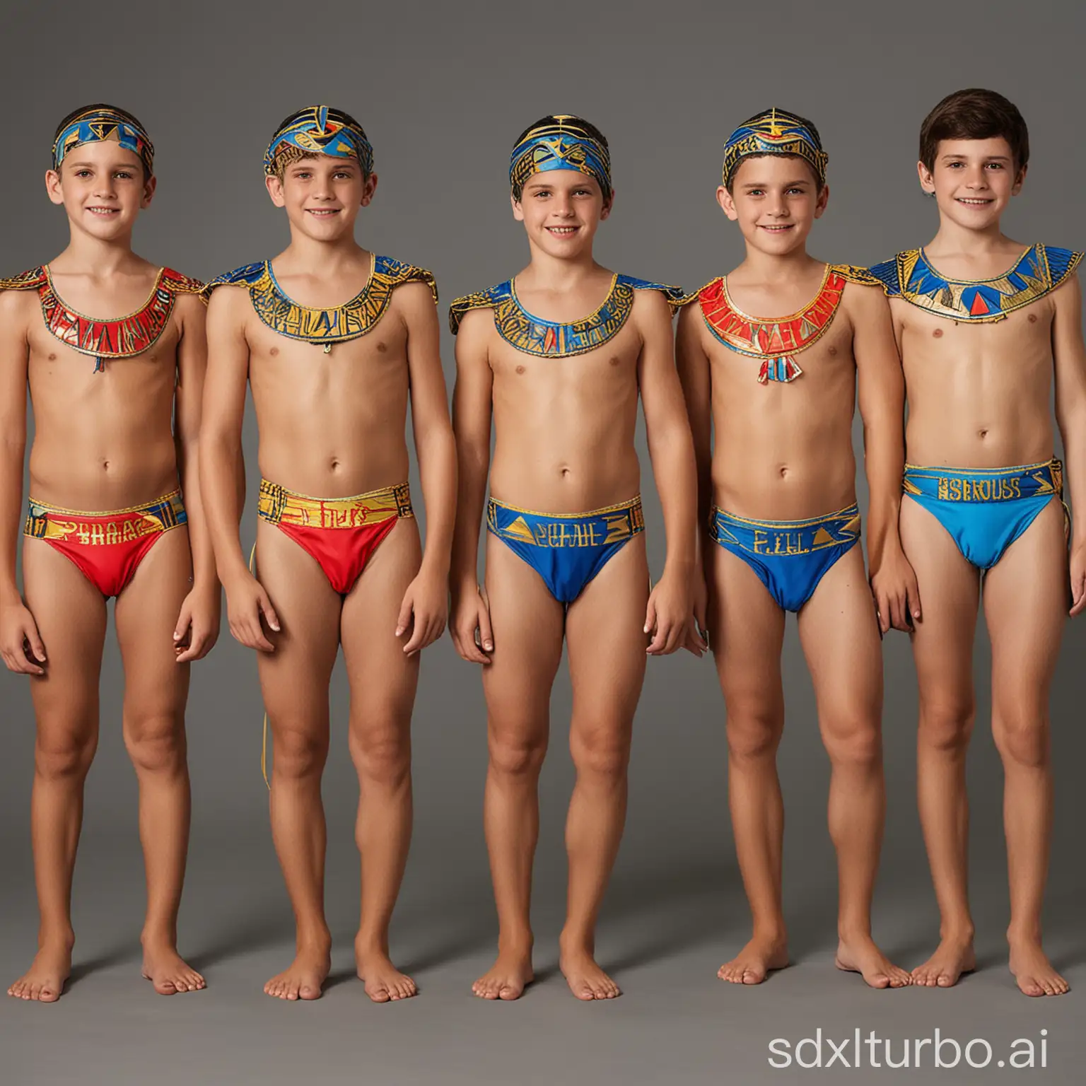 Ancient-Egyptian-Boys-Pharaoh-Swim-Challenge