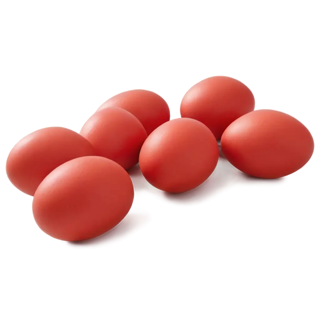 Red-Eggs-PNG-Image-Vibrant-and-Creative-Illustration-for-Digital-and-Print-Media