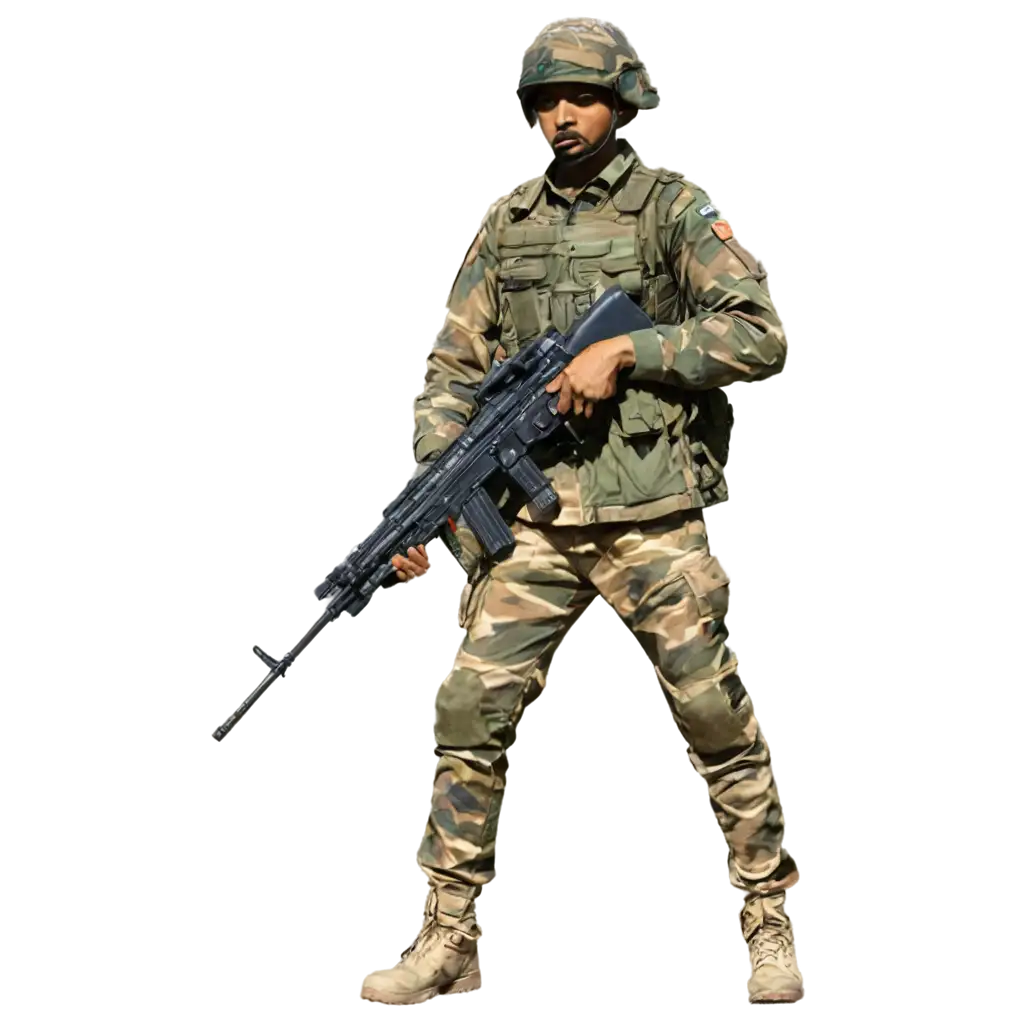 Indian-Soldier-PNG-Image-HighQuality-Transparent-Background-for-Versatile-Applications