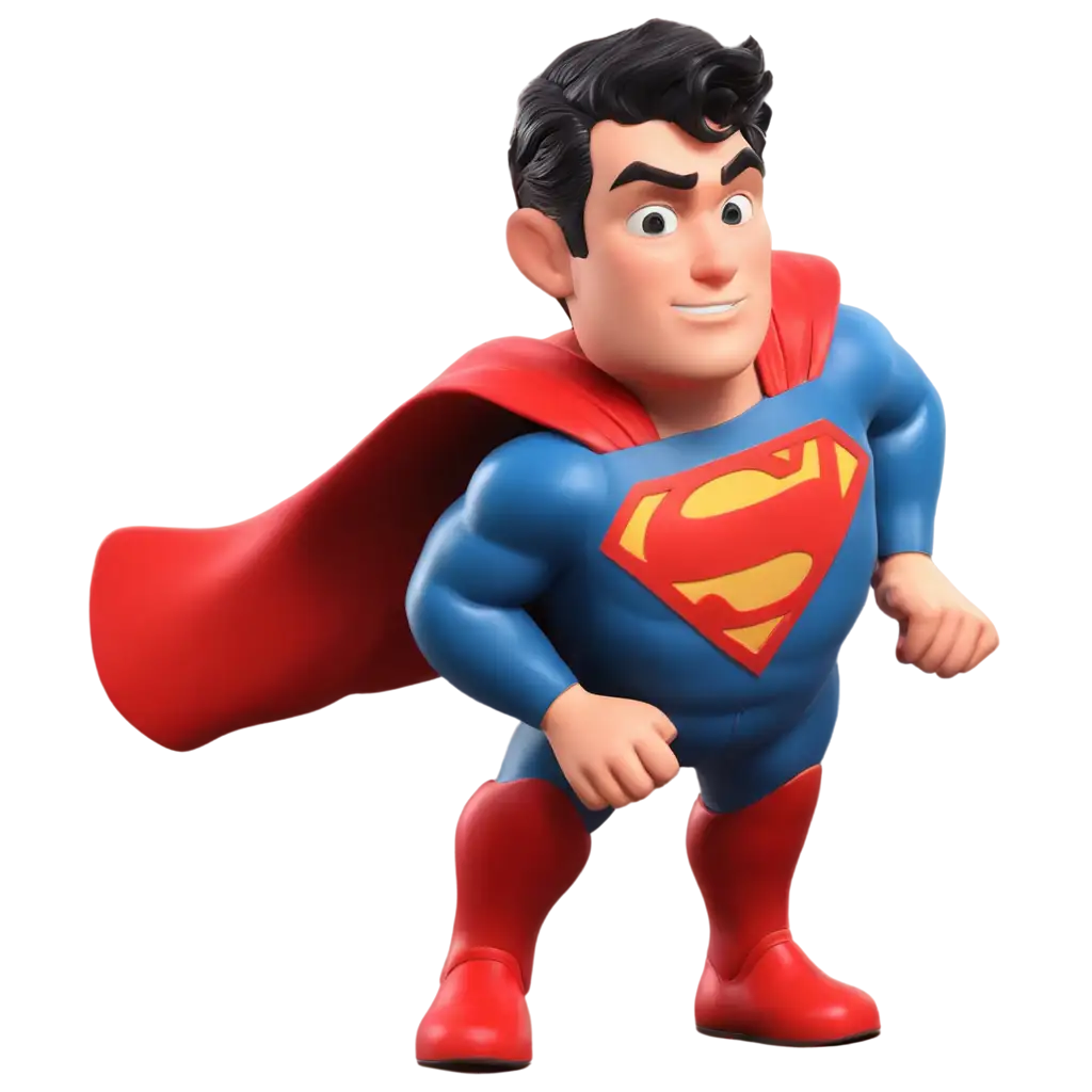 3D-Realistic-Superman-PNG-Image-Enhance-Your-Projects-with-HighQuality-Superhero-Graphics