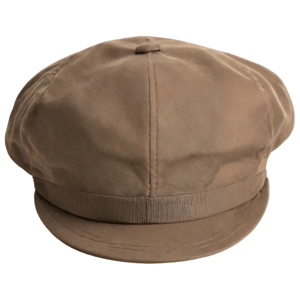 eight-piece cap front view