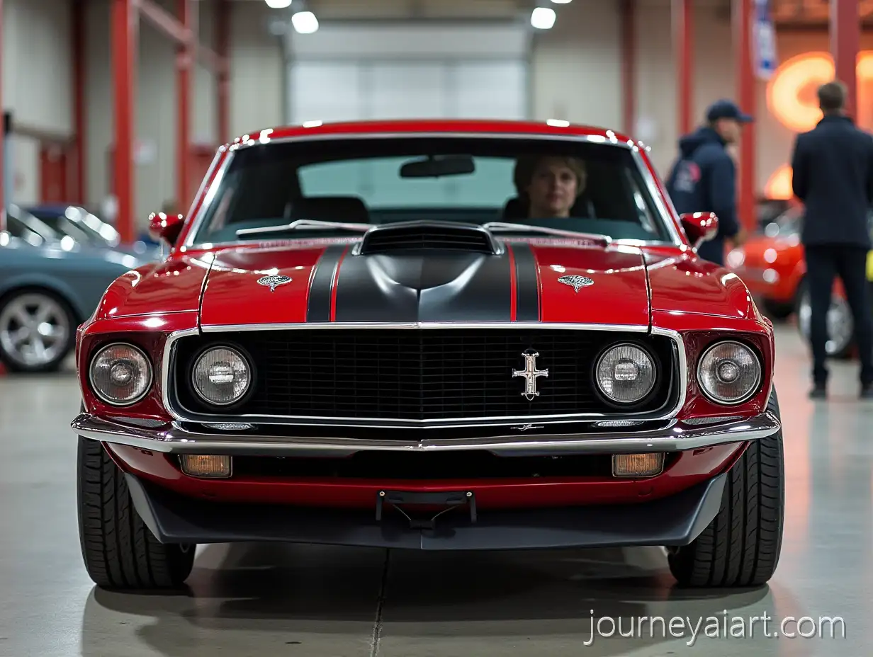 Sleek-and-Stylish-1969-Mustang-Classic-Car-in-a-Dynamic-Setting