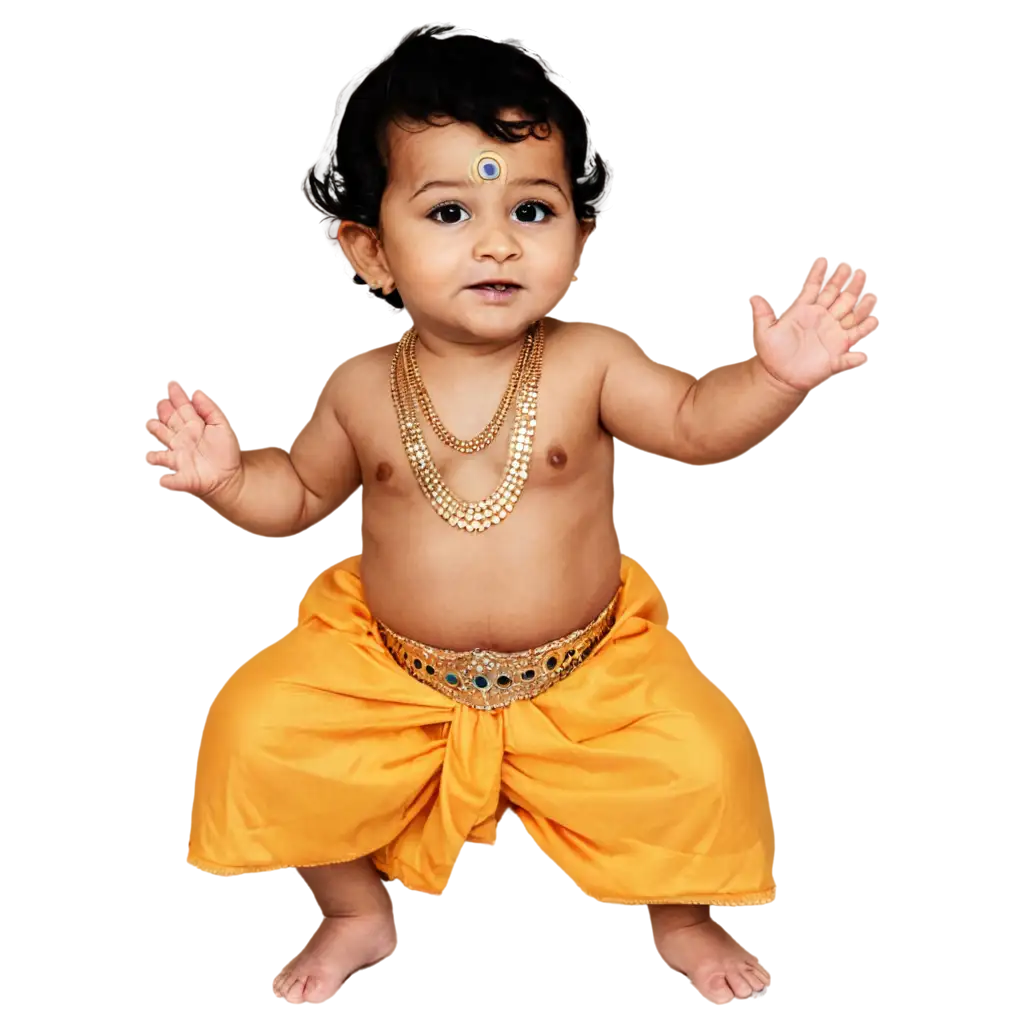 HighQuality-PNG-Image-of-an-Indian-Baby-in-Krishna-Costume-SEOOptimized-Visual-Content