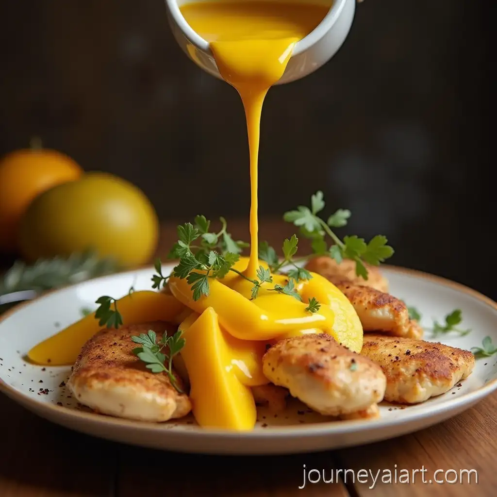 ChickenChicken-mango-mustard-pour-and-Mangoes-with-Mustard-Sauce-for-Sahur-Meal