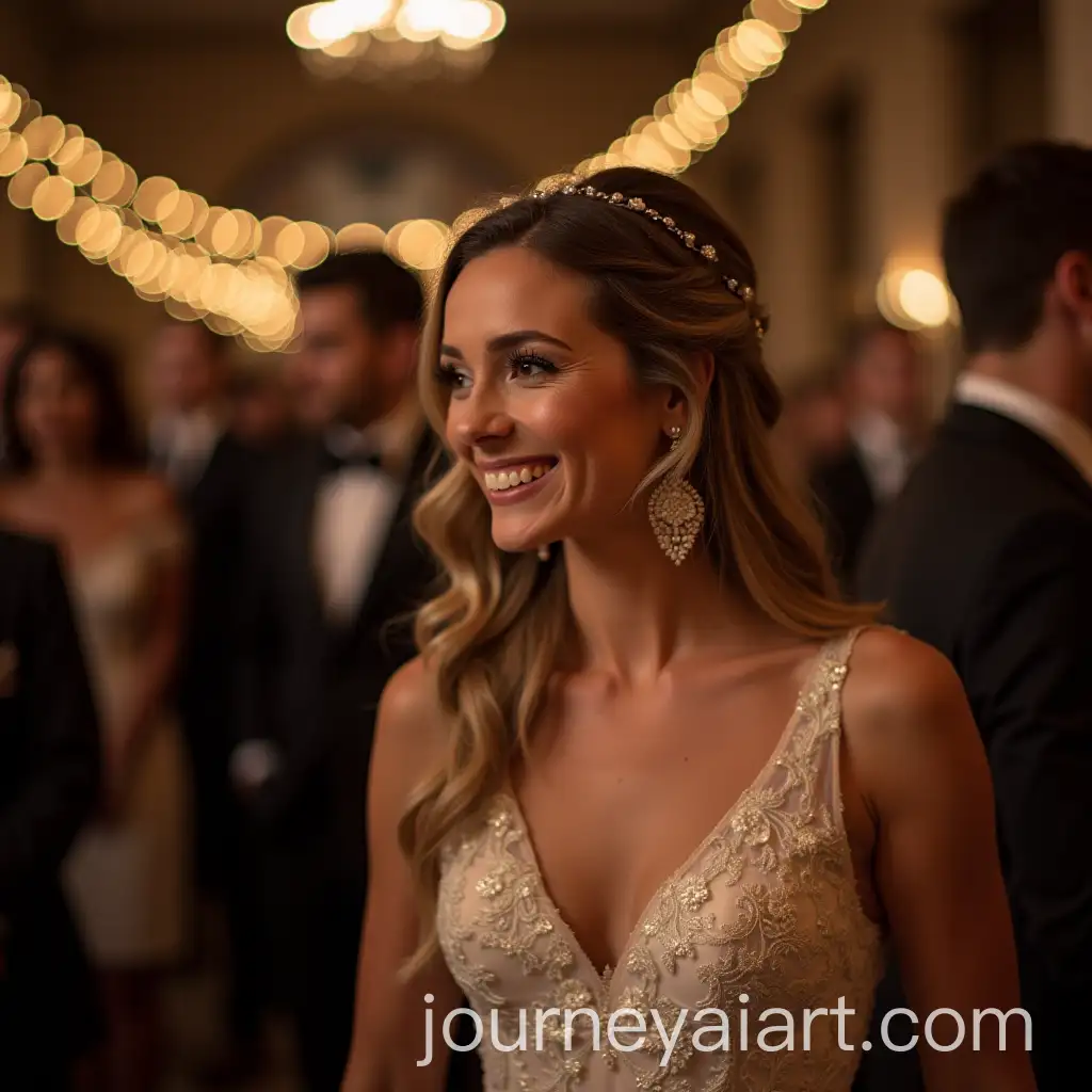 Elegant-Bride-at-Special-Nighttime-Event