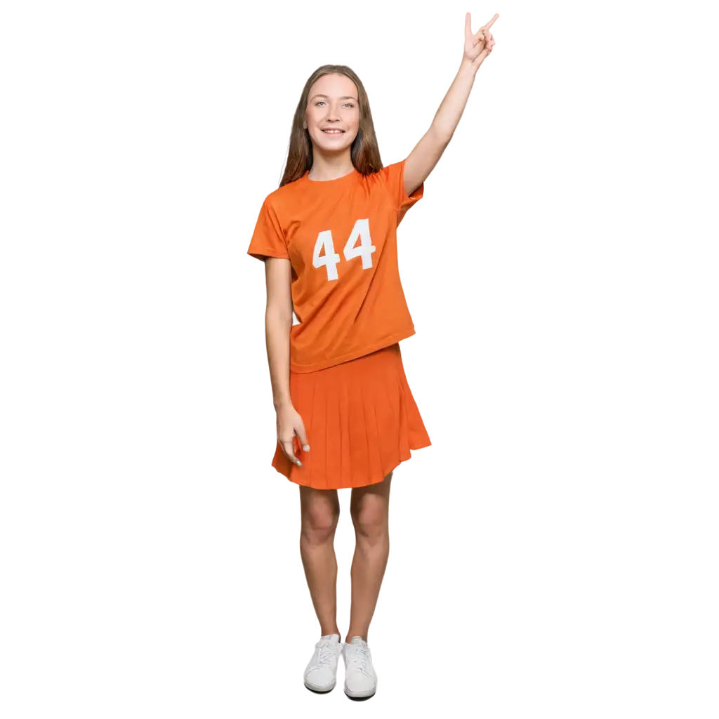 Create-a-Sharp-PNG-Image-Shirt-ORANGE-WITH-THE-NUMBER-44