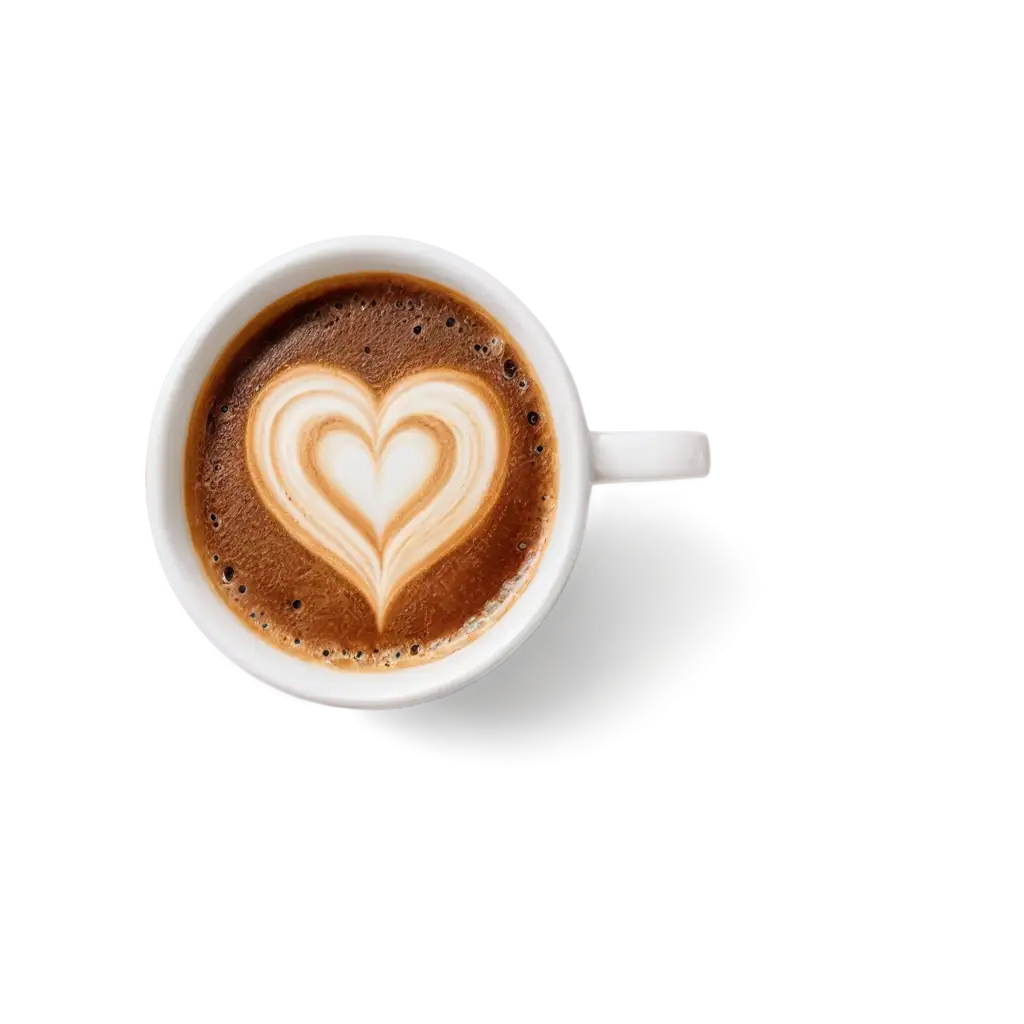 HighResolution-PNG-of-a-Freshly-Brewed-Coffee-with-HeartShaped-Latte-Art-in-a-White-Ceramic-Cup