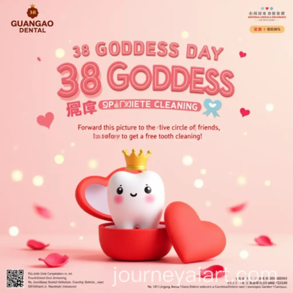 38-Goddess-Day-Dental-Cleaning-Event-Poster-for-Guangao-Dentistry