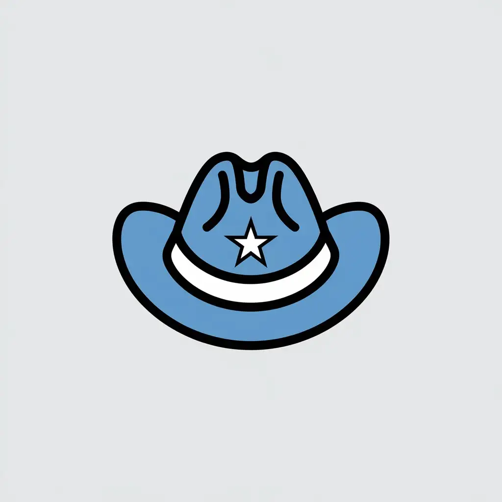 LOGO Design for Texans Powder Blue White with New Age BatmanInspired Minimalism