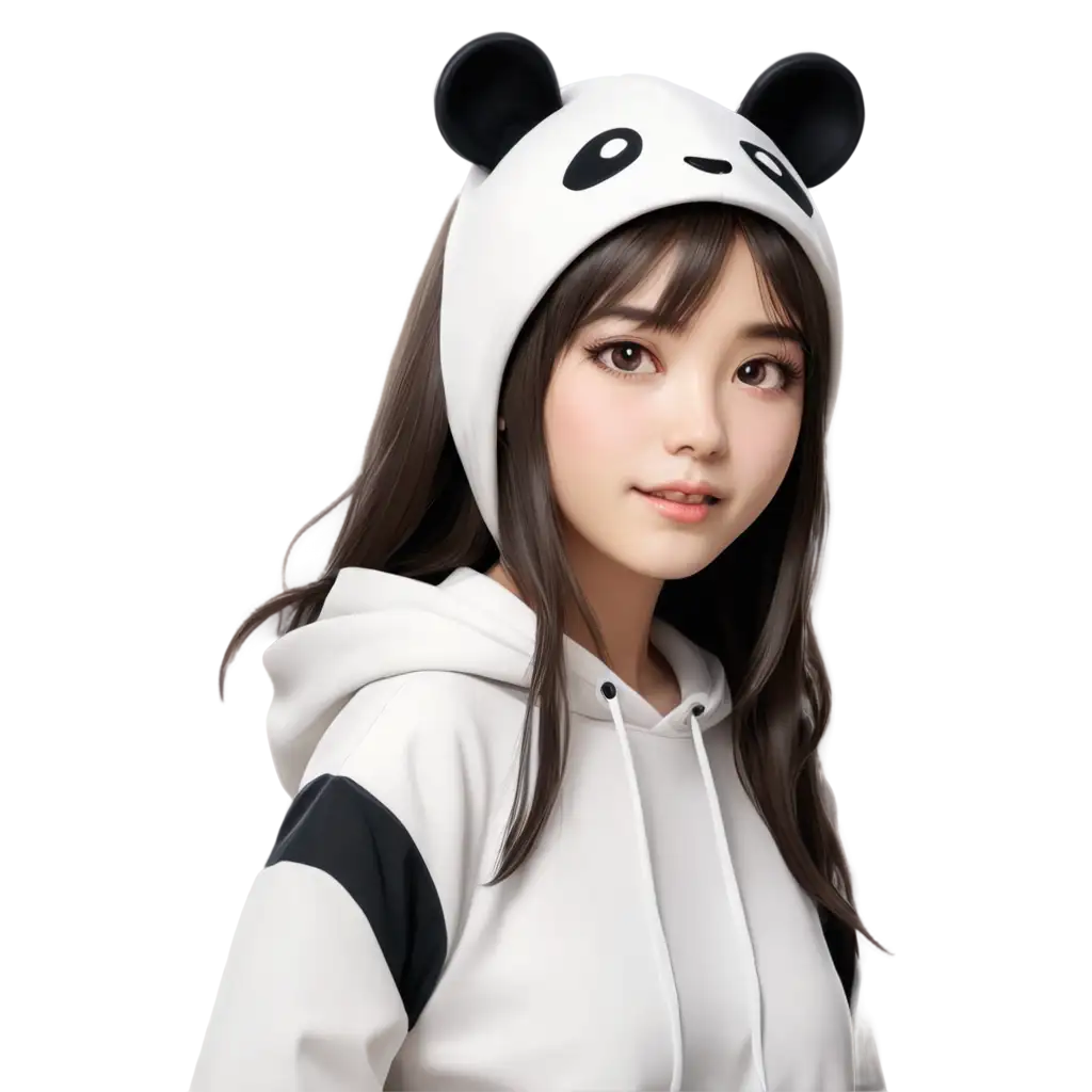 Adorable-Anime-Girl-with-Panda-Hoodie-PNG-Image-Create-Your-Unique-Profile-Picture