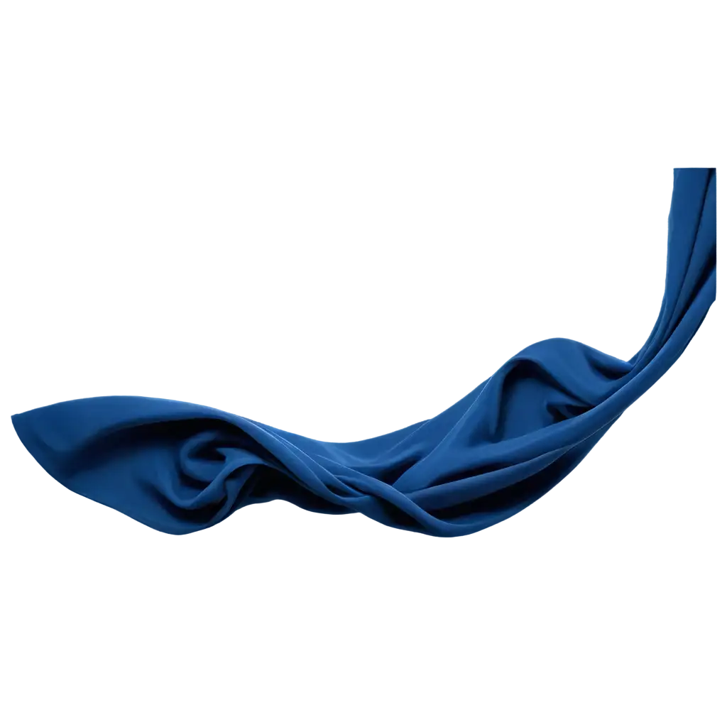 Dark-Blue-Cloth-Flowing-PNG-HighQuality-Transparent-Image-for-Diverse-Uses